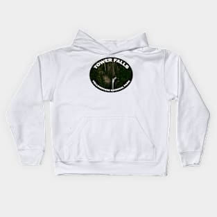 Tower Fall Yellowstone National Park Kids Hoodie